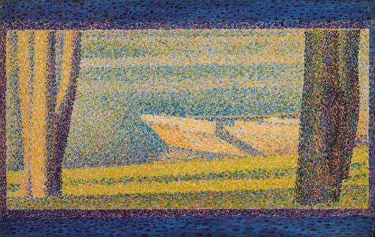 Georges Seurat - Csónakok és fák