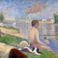 Georges Seurat - Fürdőzők vázlat