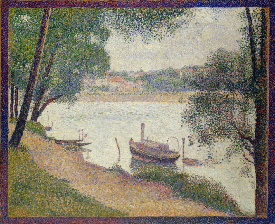 Georges Seurat - Grande Jatte kikötője