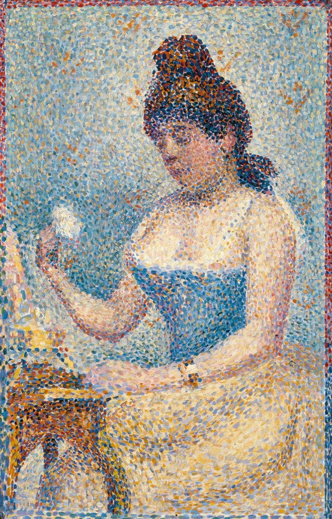Georges Seurat - Hölgy púderezi magát