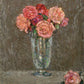 Henri Le Sidaner - Rózsák üvegvázában
