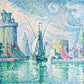 Signac - A zöld tornyak (La Rochelle)