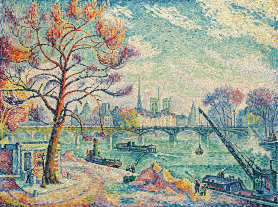 Signac - Kikötő Párizsban