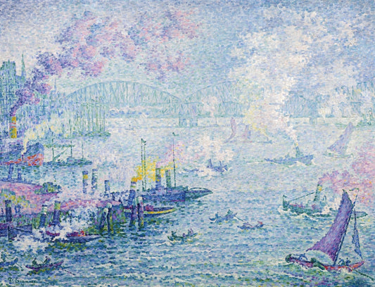 Signac - Rotterdam kikötője
