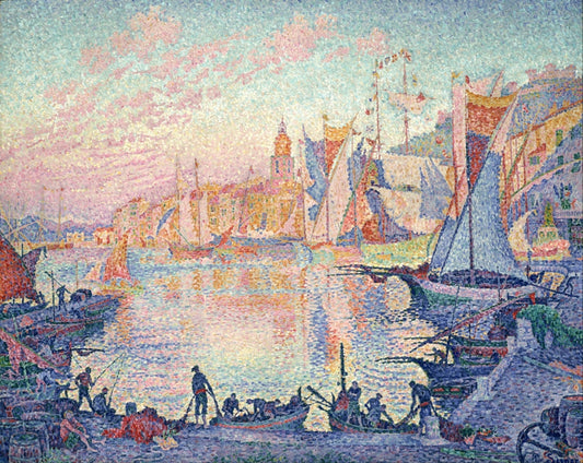 Signac - Saint Tropez kikötője