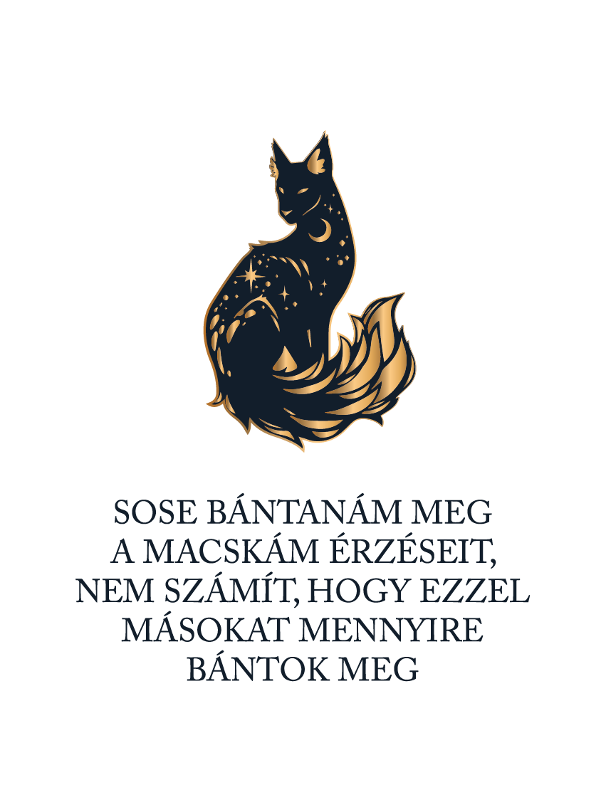 Sose bántanám meg a macskámat - póló