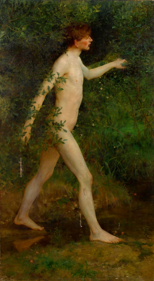 Henry Tuke - Az erdei fürdőző