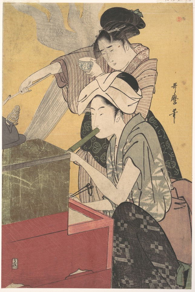 Utamaro Kitagawa - A konyhában