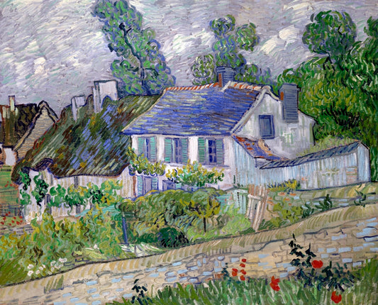 Vincent van Gogh - A művész háza Auvers-ben