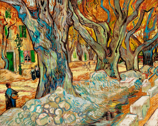Vincent van Gogh - A nagy platánfák