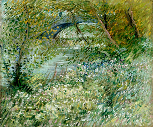 Vincent van Gogh - Folyópart tavasszal