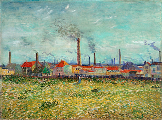 Vincent van Gogh - Gyár Clichy előtt