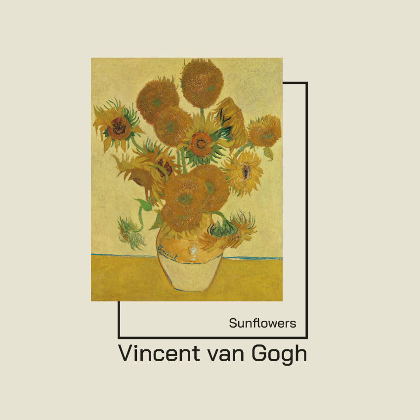 Vincent van Gogh - Napraforgók - póló