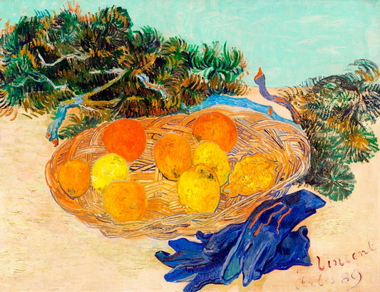 Vincent van Gogh - Narancsok kék kesztyűvel
