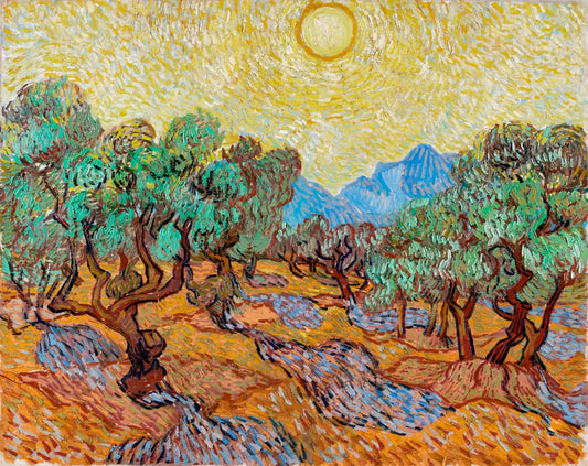Vincent van Gogh - Olajfák napsütésben
