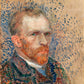 Vincent van Gogh - Önarckép barna háttérrel