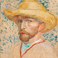 Vincent van Gogh - Önarckép szalmakalapban