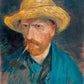 Vincent van Gogh - Önarckép szalmakalapban, pipával