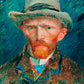 Vincent van Gogh - Önarckép szürke kalapban