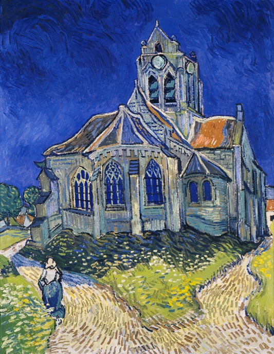 Vincent van Gogh - Templom Auvers-ben