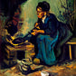 Vincent van Gogh - Terhes asszony a tűzhely mellett