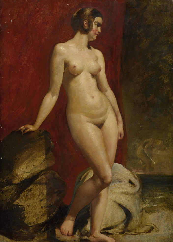 William Etty - Álló női akt